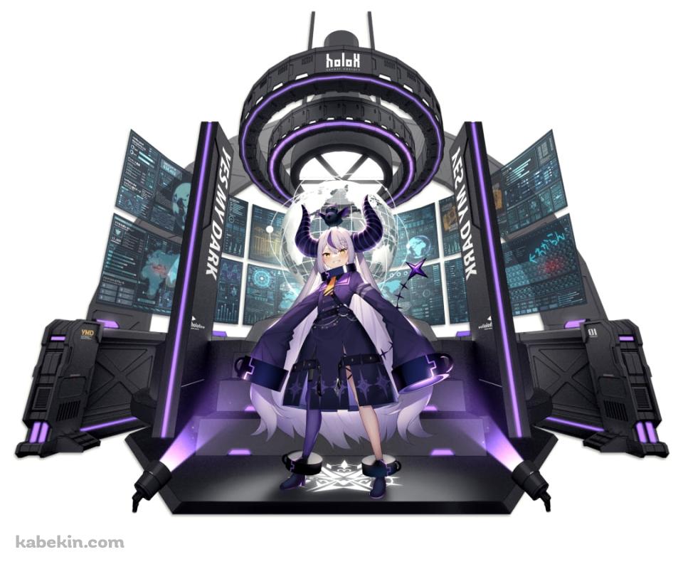 スポットライトを浴びるラプラス・ダークネス / YES MY DARK / ホロライブ / バーチャルYouTuber / VtuberのAndroidの壁紙(960px x 800px) スマホ用