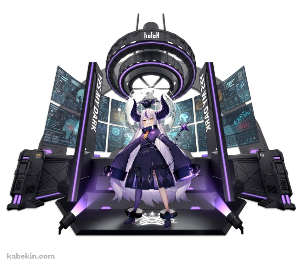 スポットライトを浴びるラプラス・ダークネス / YES MY DARK / ホロライブ / バーチャルYouTuber / VtuberのAndroidの壁紙(960px x 854px) スマホ用