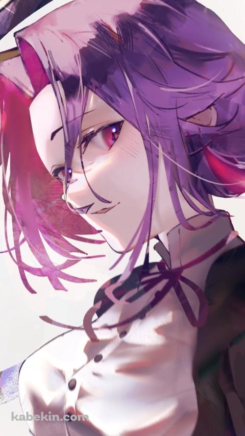 こちらを見つめる龍田(たつた) / 艦隊これくしょんのAndroidの壁紙(480px x 854px) スマホ用