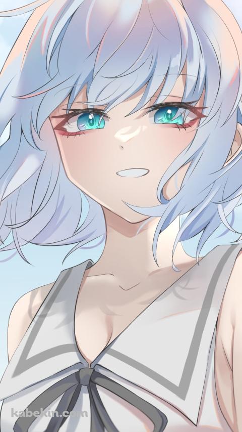 笑顔の倉田ましろ / バンドリ！のAndroidの壁紙(480px x 854px) スマホ用