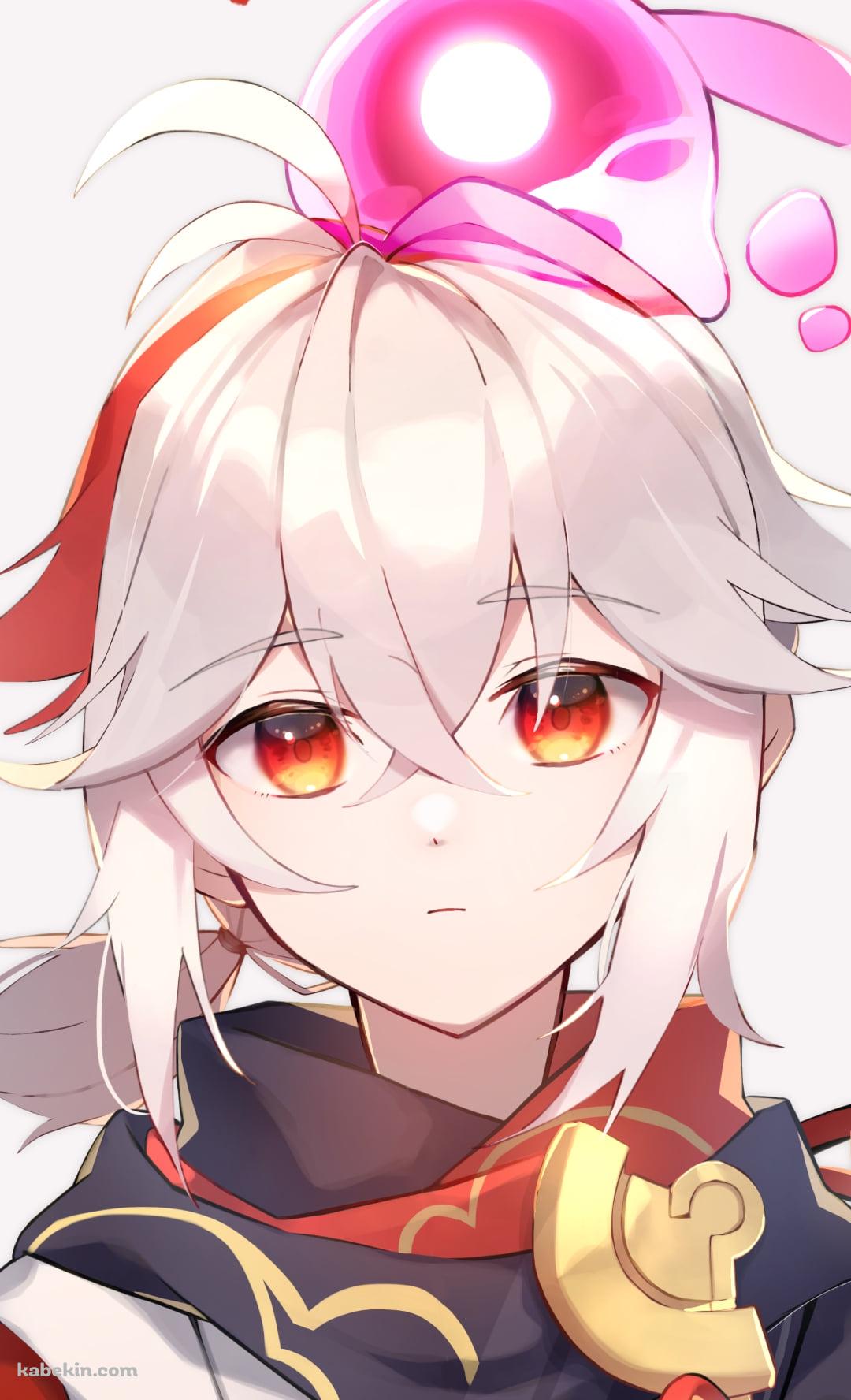 不思議そうな楓原万葉（かえではらかずは） / 原神のAndroidの壁紙(1080px x 1776px) スマホ用