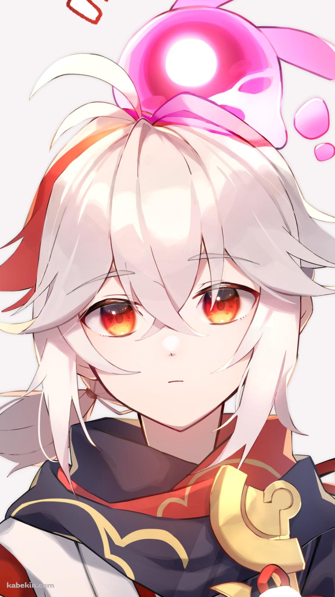 不思議そうな楓原万葉（かえではらかずは） / 原神のAndroidの壁紙(1080px x 1920px) スマホ用