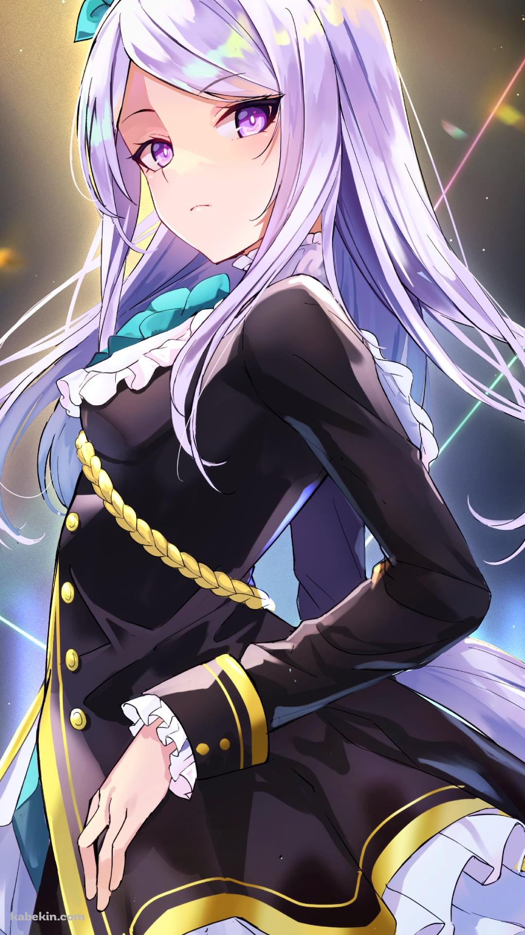キラキラ光るステージ上で振り向く綺麗なメジロマックイーン / ウマ娘プリティーダービーのAndroidの壁紙(1080px x 1920px) スマホ用
