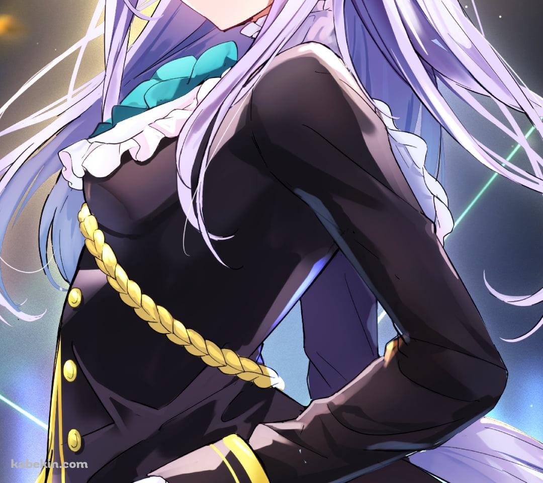 キラキラ光るステージ上で振り向く綺麗なメジロマックイーン / ウマ娘プリティーダービーのAndroidの壁紙(1080px x 960px) スマホ用