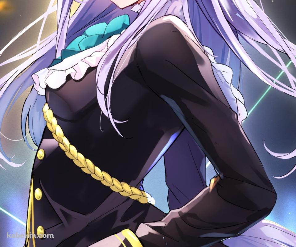 キラキラ光るステージ上で振り向く綺麗なメジロマックイーン / ウマ娘プリティーダービーのAndroidの壁紙(960px x 800px) スマホ用