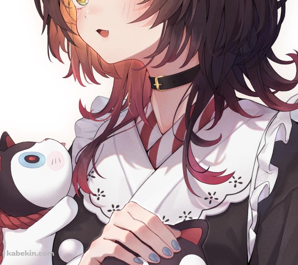 猫をなでる戌亥とこ / にじさんじ / バーチャルYouTuber / VtuberのAndroidの壁紙(960px x 854px) スマホ用