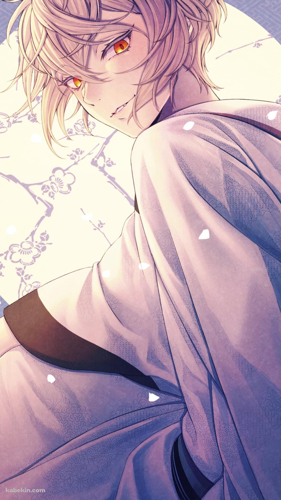 こちらを見つめる髭切（ひげきり） / 刀剣乱舞のAndroidの壁紙(1080px x 1920px) スマホ用