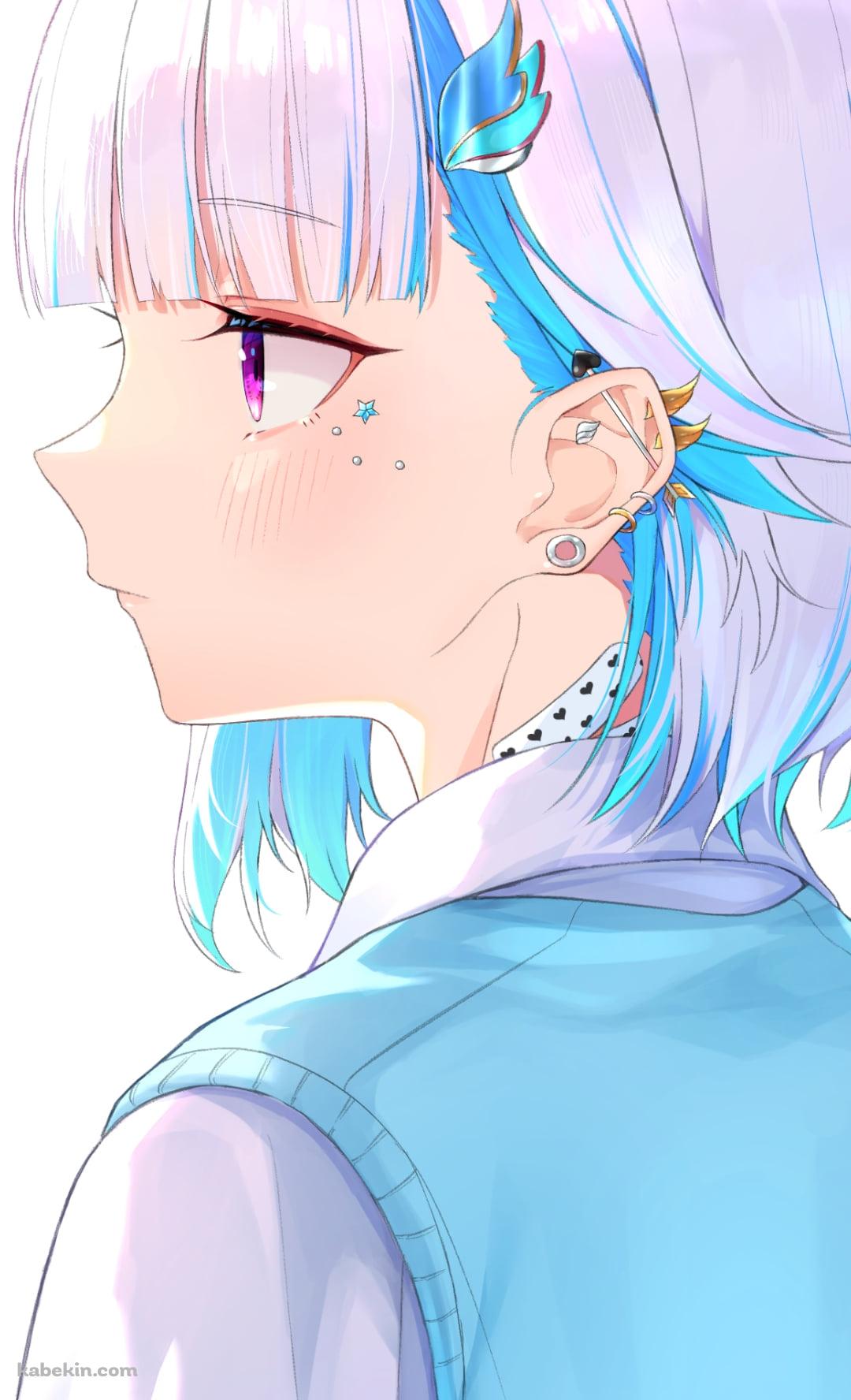 リゼ・ヘルエスタの横顔 / にじさんじ / バーチャルYouTuber / VtuberのAndroidの壁紙(1080px x 1776px) スマホ用