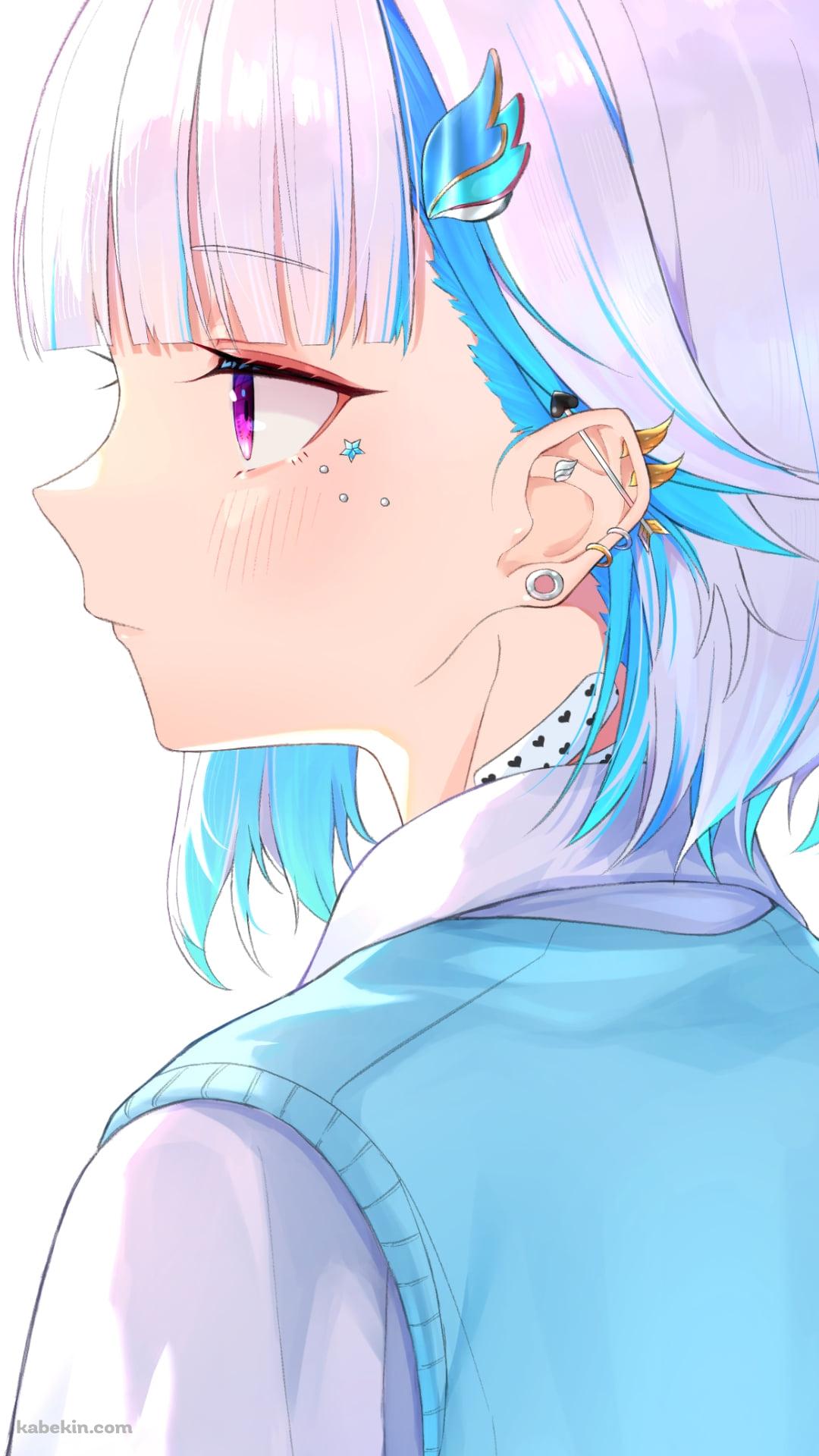 リゼ・ヘルエスタの横顔 / にじさんじ / バーチャルYouTuber / VtuberのAndroidの壁紙(1080px x 1920px) スマホ用