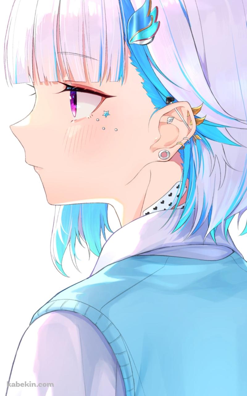 リゼ・ヘルエスタの横顔 / にじさんじ / バーチャルYouTuber / VtuberのAndroidの壁紙(800px x 1280px) スマホ用