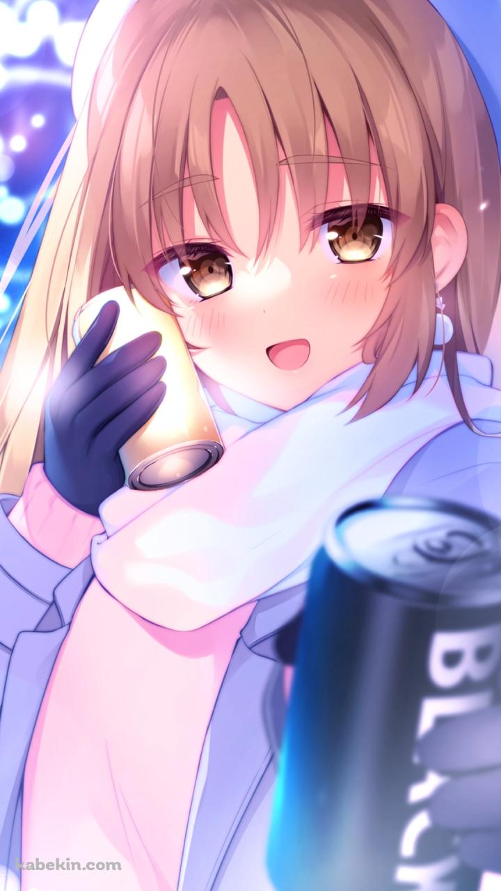 ブラック・コーヒーを差し出す可愛いシスター・クレア / 冬 / にじさんじ / バーチャルYouTuber / VtuberのAndroidの壁紙(720px x 1280px) スマホ用