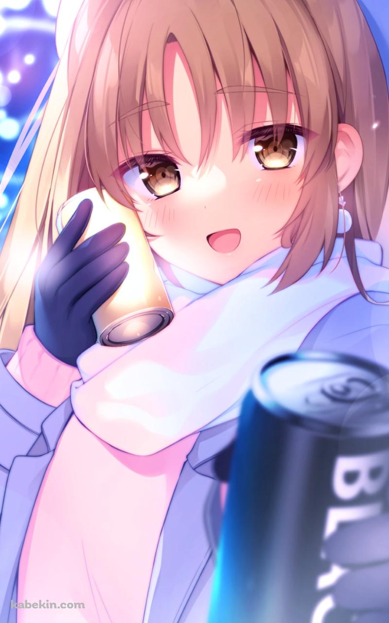 ブラック・コーヒーを差し出す可愛いシスター・クレア / 冬 / にじさんじ / バーチャルYouTuber / VtuberのAndroidの壁紙(800px x 1280px) スマホ用