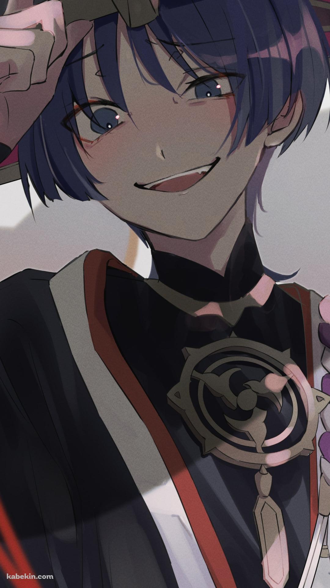 笠を持つスカラマシュ / 原神のAndroidの壁紙(1080px x 1920px) スマホ用