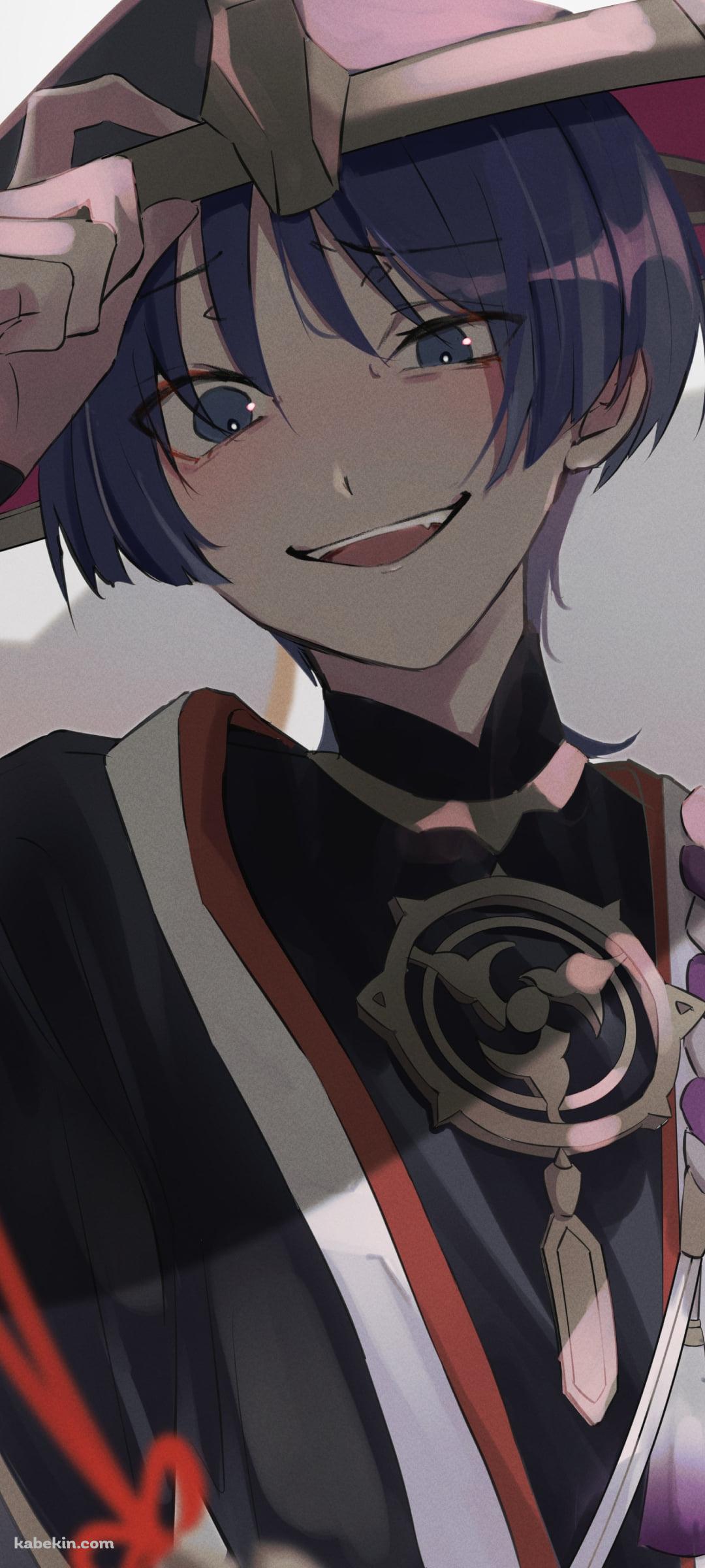 笠を持つスカラマシュ / 原神のAndroidの壁紙(1080px x 2400px) スマホ用