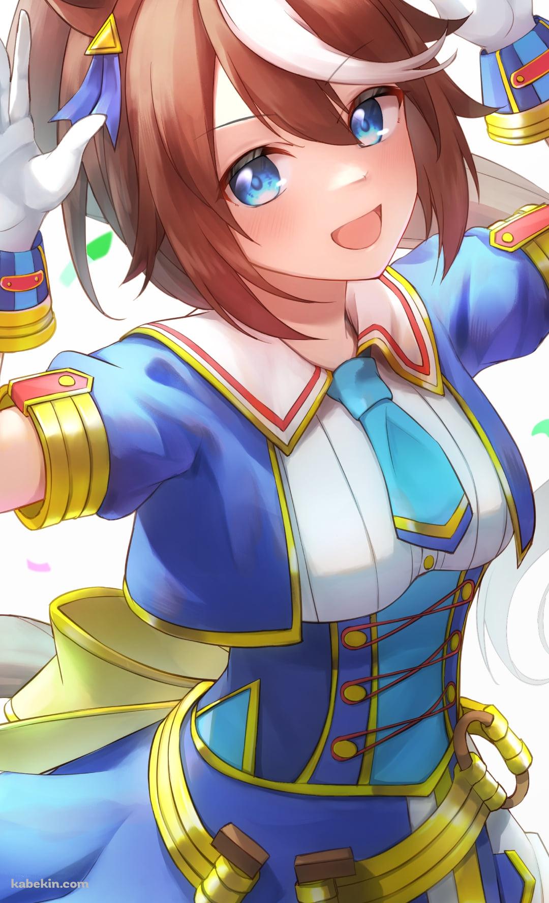 優勝して喜ぶトウカイテイオー / 可愛い / 紙吹雪 / ウマ娘プリティーダービーのAndroidの壁紙(1080px x 1776px) スマホ用