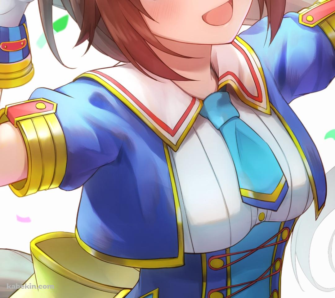 優勝して喜ぶトウカイテイオー / 可愛い / 紙吹雪 / ウマ娘プリティーダービーのAndroidの壁紙(1080px x 960px) スマホ用
