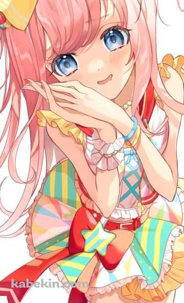 お願いポーズをする可愛いアグネスデジタル / ウマ娘プリティーダービーのAndroidの壁紙(360px x 592px) スマホ用