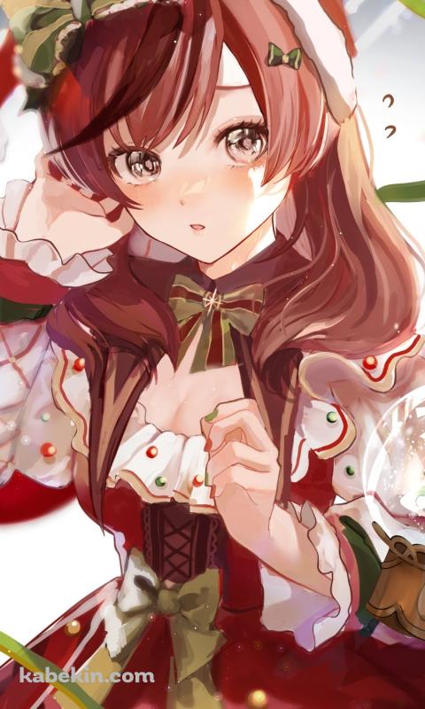 クリスマスコスの可愛いナイスネイチャ / ウマ娘プリティーダービーのAndroidの壁紙(480px x 800px) スマホ用