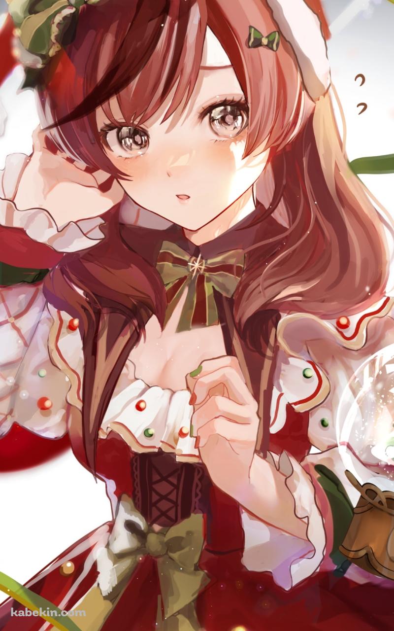 クリスマスコスの可愛いナイスネイチャ / ウマ娘プリティーダービーのAndroidの壁紙(800px x 1280px) スマホ用