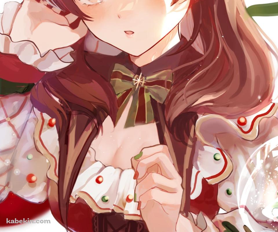 クリスマスコスの可愛いナイスネイチャ / ウマ娘プリティーダービーのAndroidの壁紙(960px x 800px) スマホ用