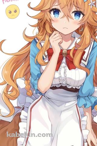 ぴえんしてる御伽原江良（おとぎばら えら） / にじさんじ / バーチャルYouTuber / VtuberのAndroidの壁紙(320px x 480px) スマホ用
