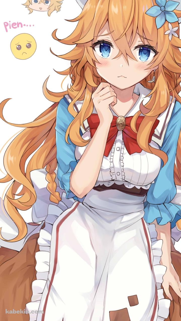 ぴえんしてる御伽原江良（おとぎばら えら） / にじさんじ / バーチャルYouTuber / VtuberのAndroidの壁紙(720px x 1280px) スマホ用