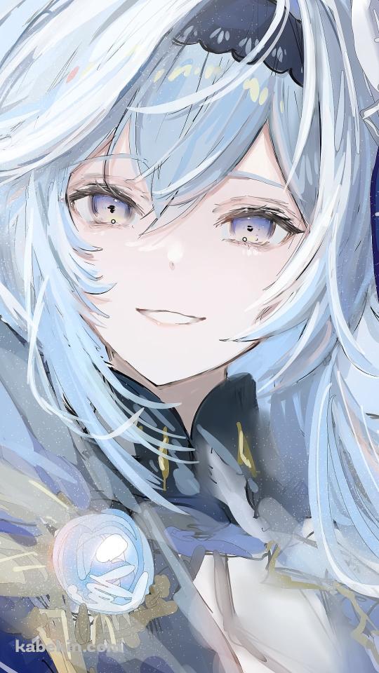水彩で描いたような綺麗なエウルア・ローレンス / 原神のAndroidの壁紙(540px x 960px) スマホ用