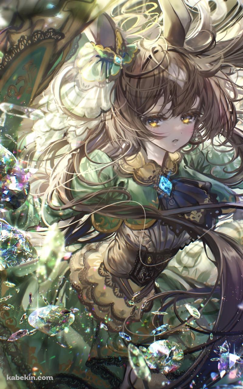 ダイヤモンドを撒き散らす綺麗なサトノダイヤモンド / ウマ娘プリティーダービーのAndroidの壁紙(800px x 1280px) スマホ用