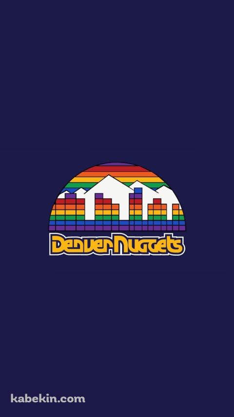 デンバー・ナゲッツ / Denver Nuggets / バスケットボールチームのAndroidの壁紙(480px x 854px) スマホ用