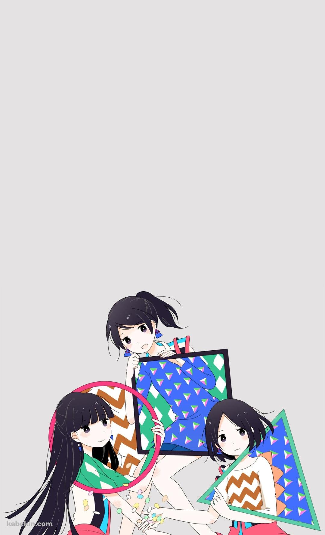Perfume / 〇△□ / 樫野 有香 / 西脇 綾香 / 大本 彩乃 / かしゆか / あ～ちゃん / のっちのAndroidの壁紙(1080px x 1776px) スマホ用