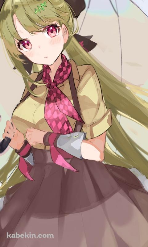 ビニール傘をさす心華 / xin hua / ボカロ / ボーカロイドのAndroidの壁紙(480px x 800px) スマホ用