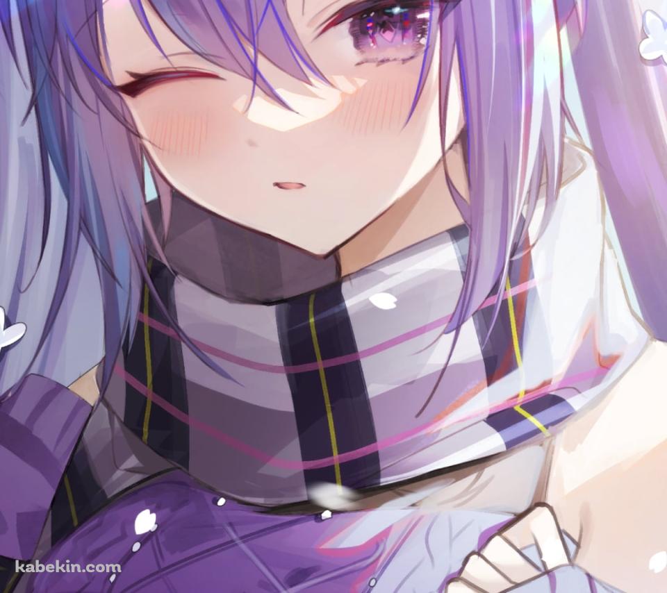 白い花の冠を付けた可愛い刻晴 / 原神のAndroidの壁紙(960px x 854px) スマホ用