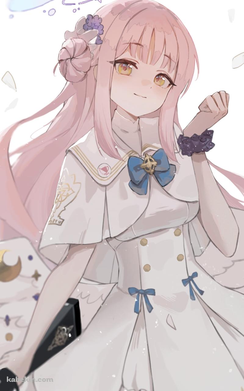 微笑む聖園ミカ（みその みか）/ ブルアカ / ブルーアーカイブのAndroidの壁紙(800px x 1280px) スマホ用