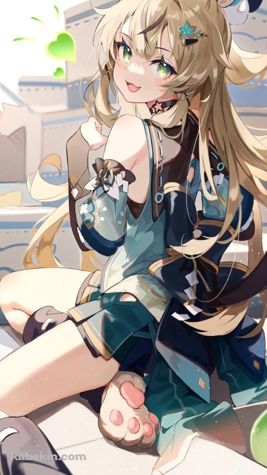 引っ越しの準備をしている可愛い綺良々 / 原神のAndroidの壁紙(540px x 960px) スマホ用