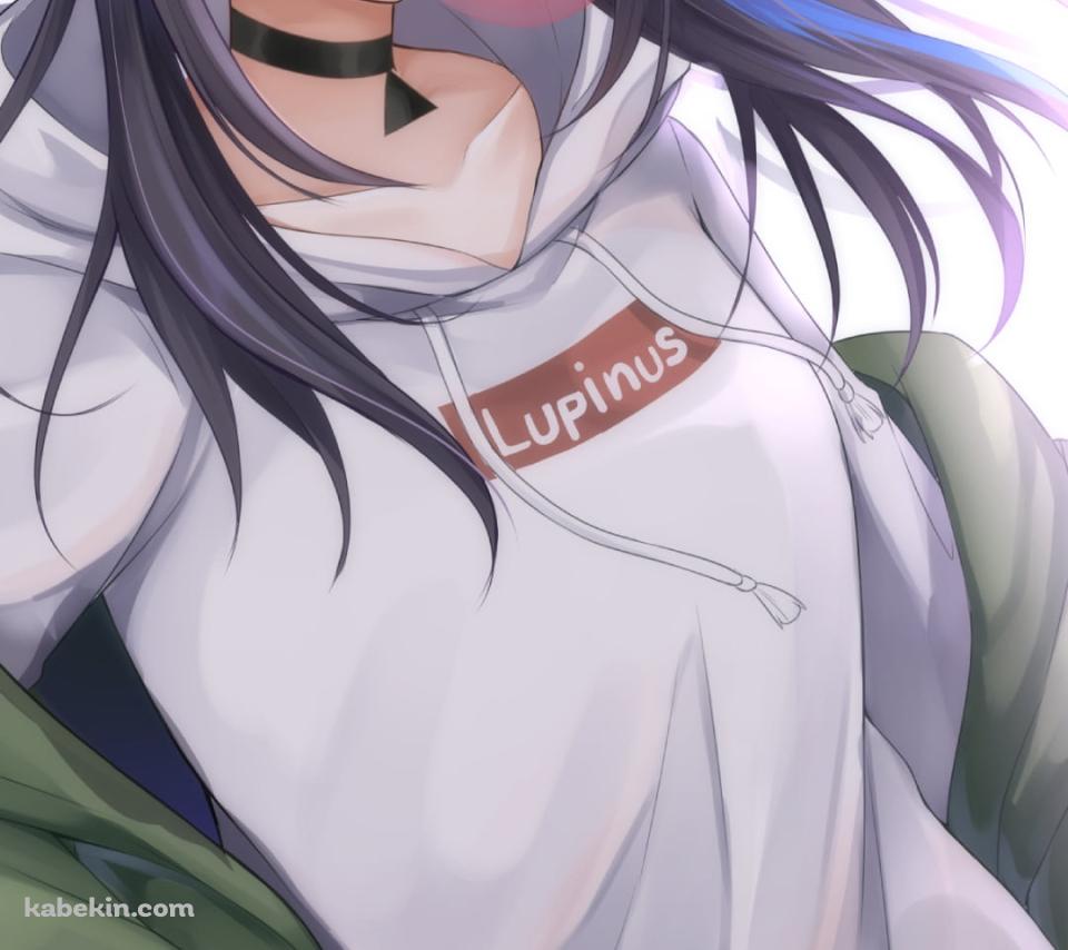ガム風船を膨らます一ノ瀬うるは / ぶいすぽっ! / バーチャルYouTuber / VtuberのAndroidの壁紙(960px x 854px) スマホ用