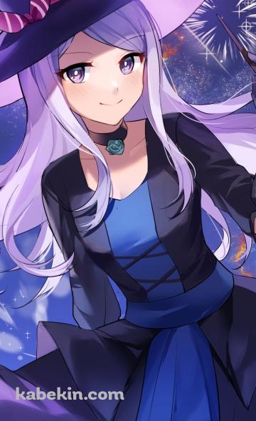 魔女コスの可愛いメジロマックイーン / ウマ娘プリティーダービーのAndroidの壁紙(360px x 592px) スマホ用