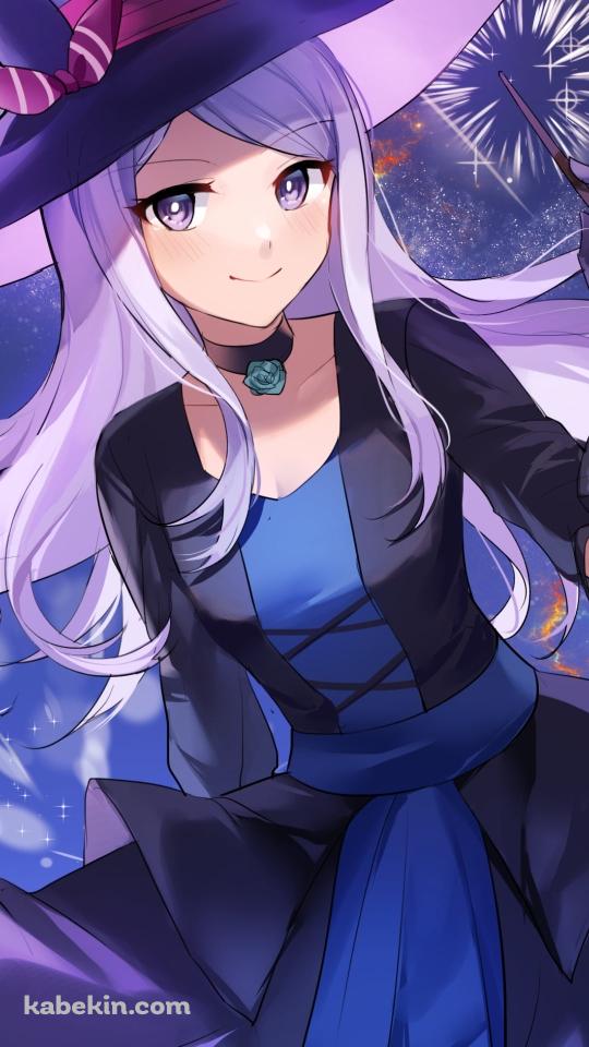 魔女コスの可愛いメジロマックイーン / ウマ娘プリティーダービーのAndroidの壁紙(540px x 960px) スマホ用