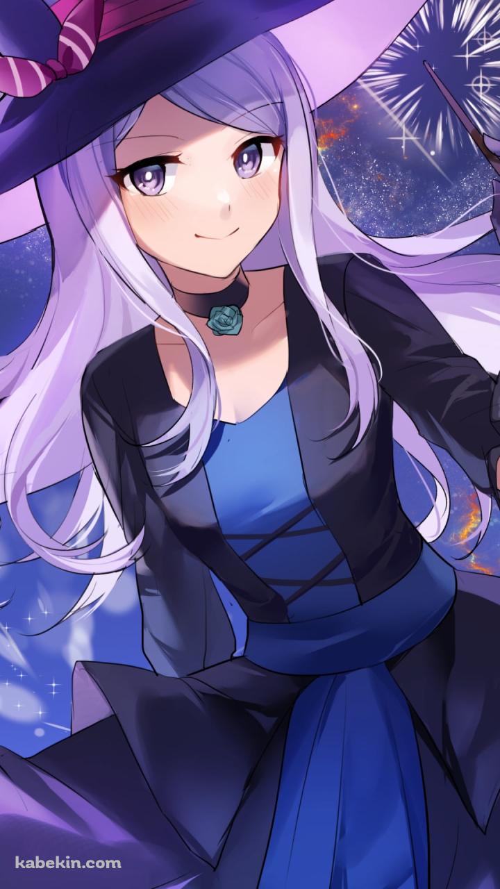 魔女コスの可愛いメジロマックイーン / ウマ娘プリティーダービーのAndroidの壁紙(720px x 1280px) スマホ用