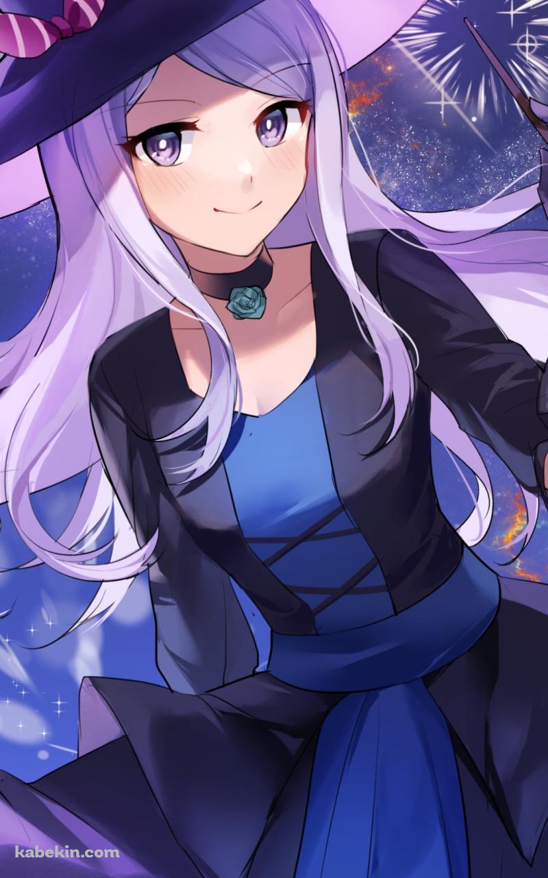 魔女コスの可愛いメジロマックイーン / ウマ娘プリティーダービーのAndroidの壁紙(800px x 1280px) スマホ用