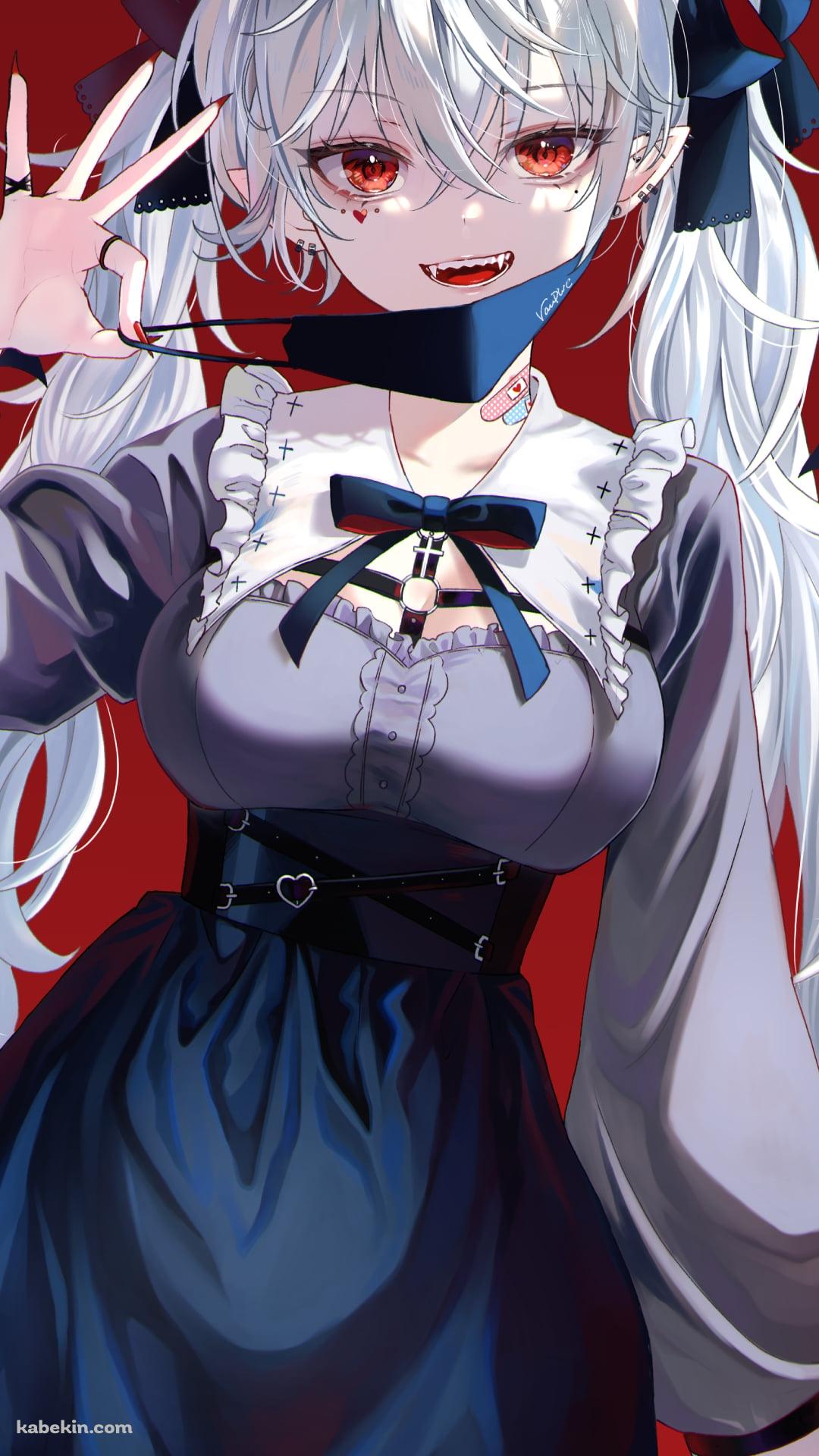 葛葉x初音ミク / ドラキュラ / ヴァンパイア / にじさんじ / バーチャルYouTuber / VtuberのAndroidの壁紙(1080px x 1920px) スマホ用