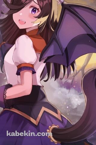 ドラキュラコスのライスシャワー / ハロウィン / ウマ娘プリティーダービーのAndroidの壁紙(320px x 480px) スマホ用
