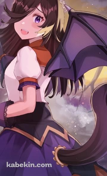 ドラキュラコスのライスシャワー / ハロウィン / ウマ娘プリティーダービーのAndroidの壁紙(360px x 592px) スマホ用
