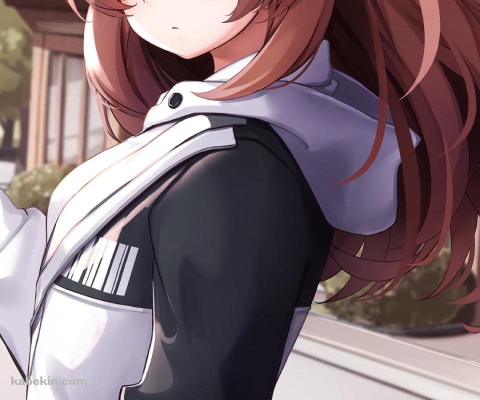 スマホを持ちながらこちらに振り返るミホノブルボン / ウマ娘プリティーダービーのAndroidの壁紙(960px x 800px) スマホ用