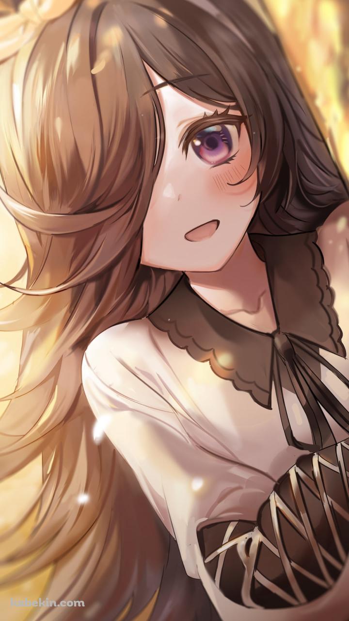 木から顔を出すライスシャワー / ウマ娘プリティーダービーのAndroidの壁紙(720px x 1280px) スマホ用