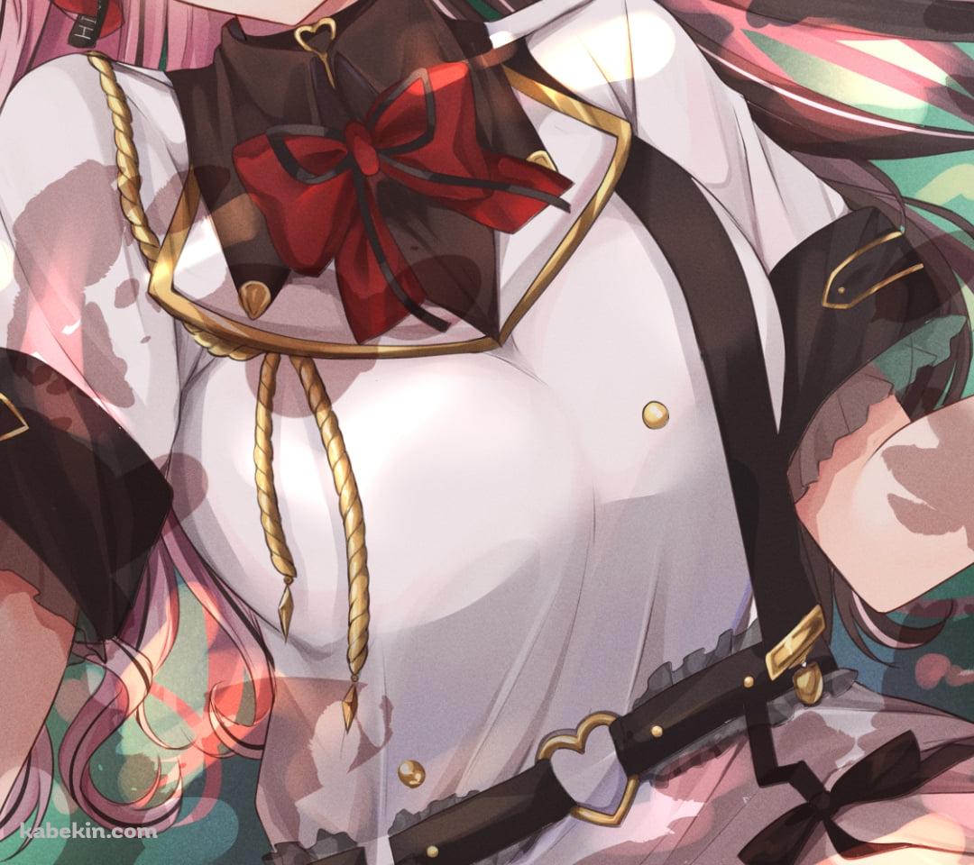 草原で仰向けに寝転び笑顔の橘ひなの / ぶいすぽっ! / バーチャルYouTuber / VtuberのAndroidの壁紙(1080px x 960px) スマホ用