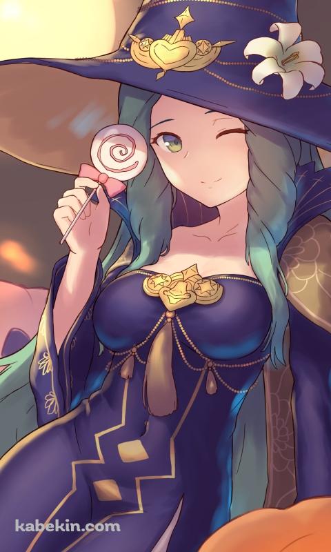 ペロペロキャンディを持つ可愛いレア / ファイアーエムブレム風花雪月 / ファイアーエムブレムヒーローズのAndroidの壁紙(480px x 800px) スマホ用