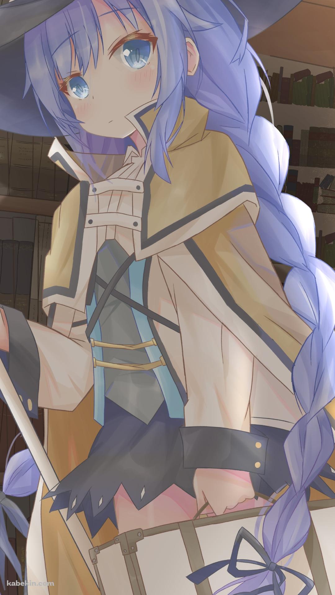 鞄と杖を持つロキシー・ミグルディア / 無職転生のAndroidの壁紙(1080px x 1920px) スマホ用