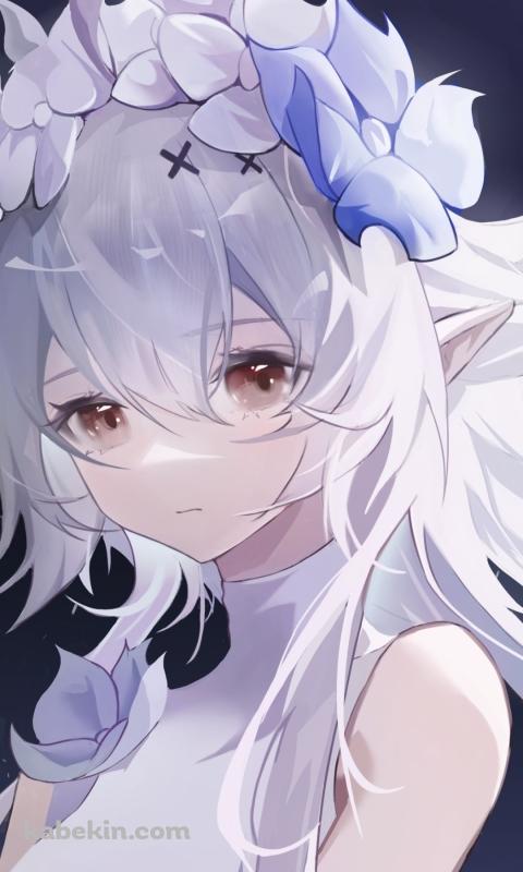 こちらを見つめるトミミ / アークナイツのAndroidの壁紙(480px x 800px) スマホ用