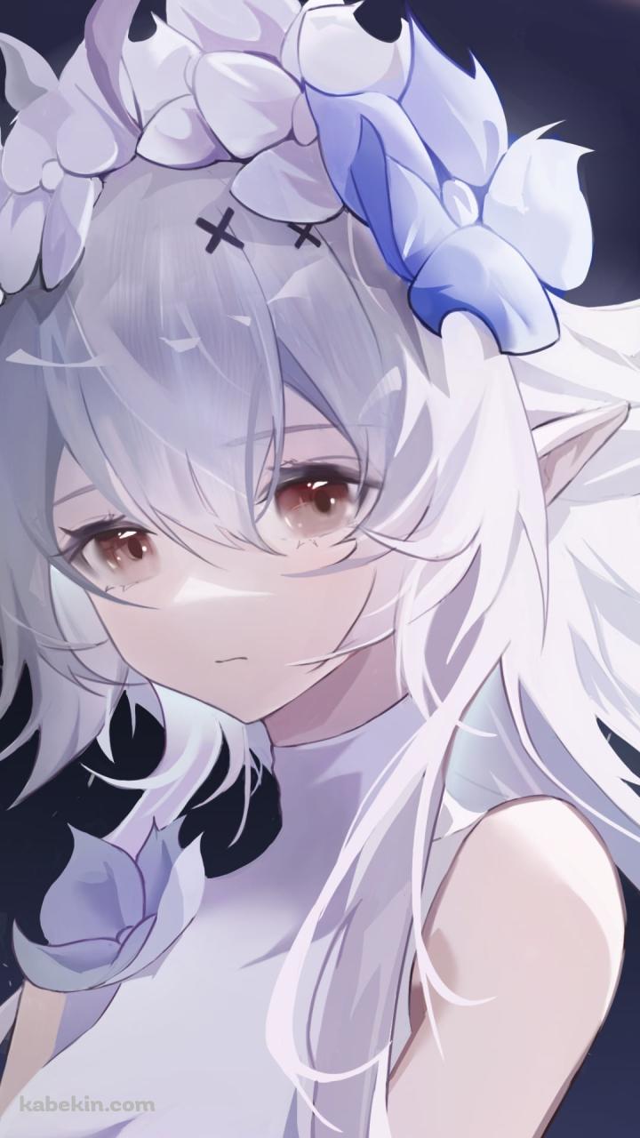 こちらを見つめるトミミ / アークナイツのAndroidの壁紙(720px x 1280px) スマホ用