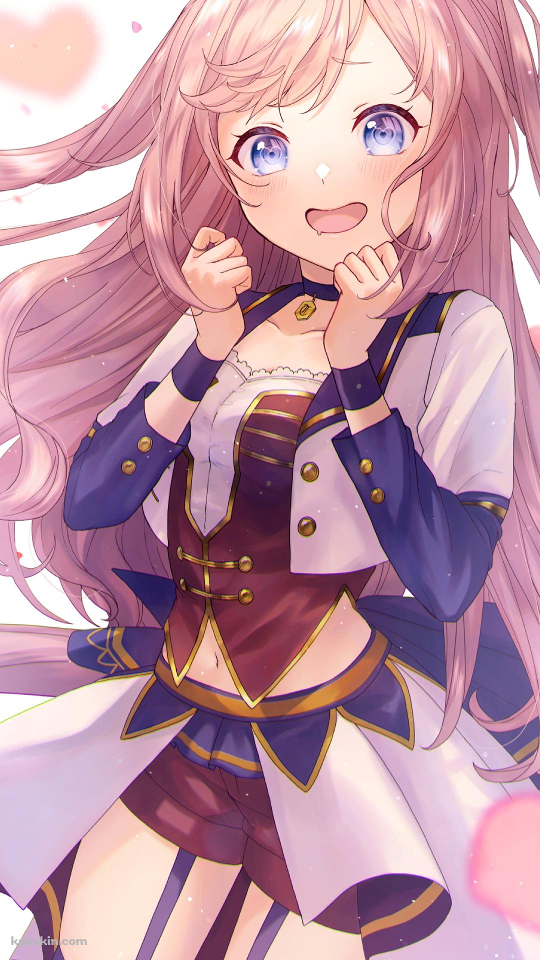 両手を握って喜ぶアグネスデジタル / ウマ娘プリティーダービーのAndroidの壁紙(1080px x 1920px) スマホ用